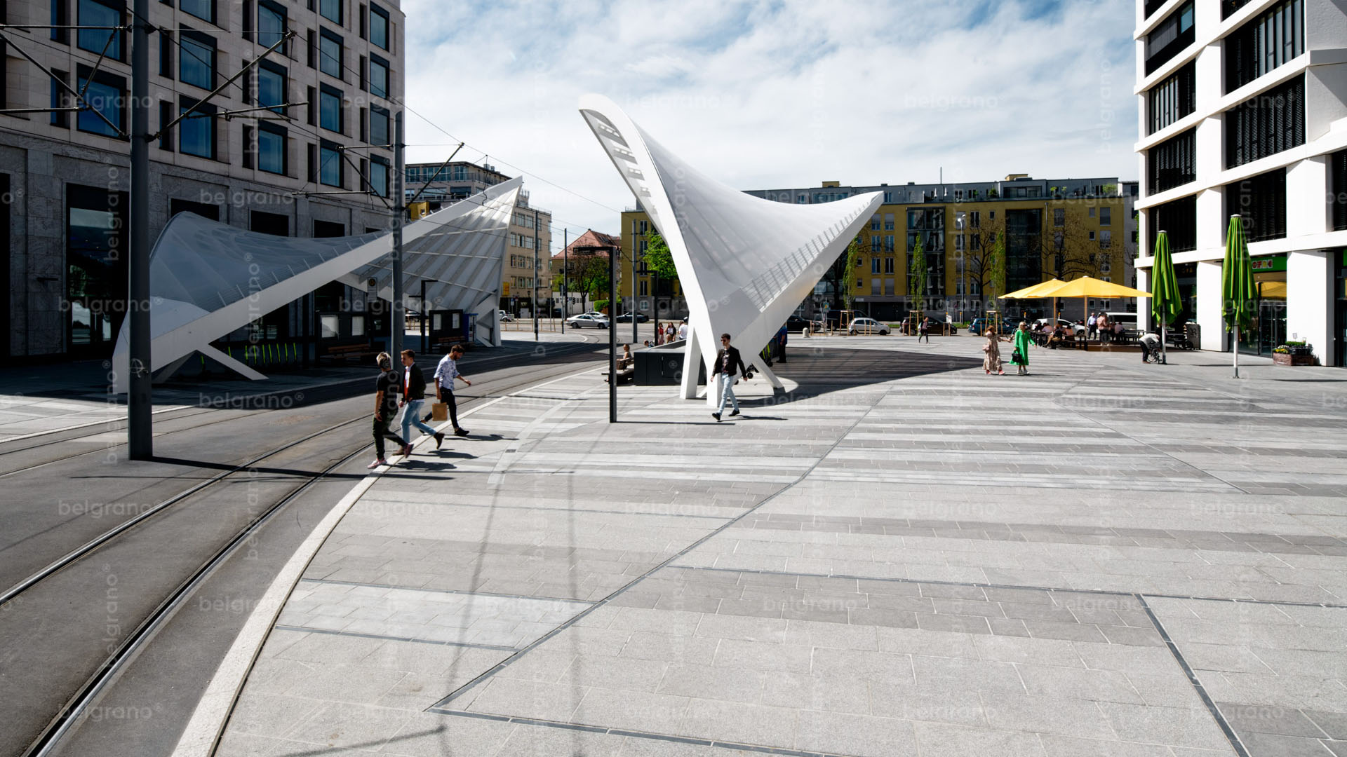 München | Schwabinger Tor - BESCO - Berliner Steincontor GmbH