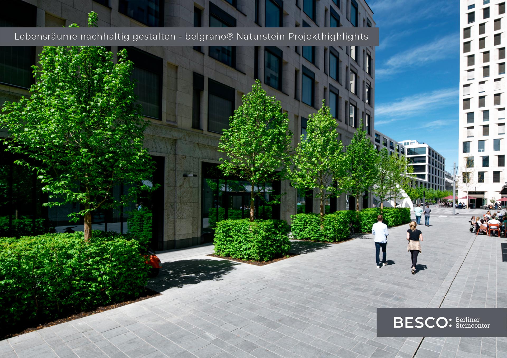 belgrano® Natursteinprojekt Broschüre Außenanlagen 2020