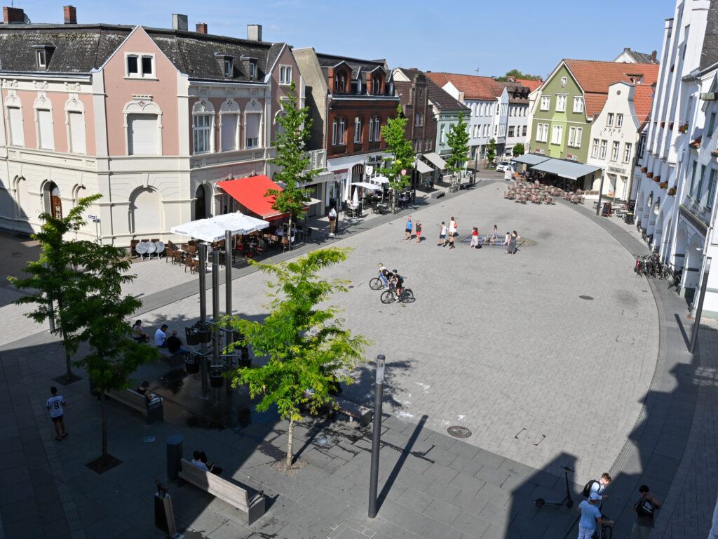 Beckum | Marktplatz und Propsteigasse