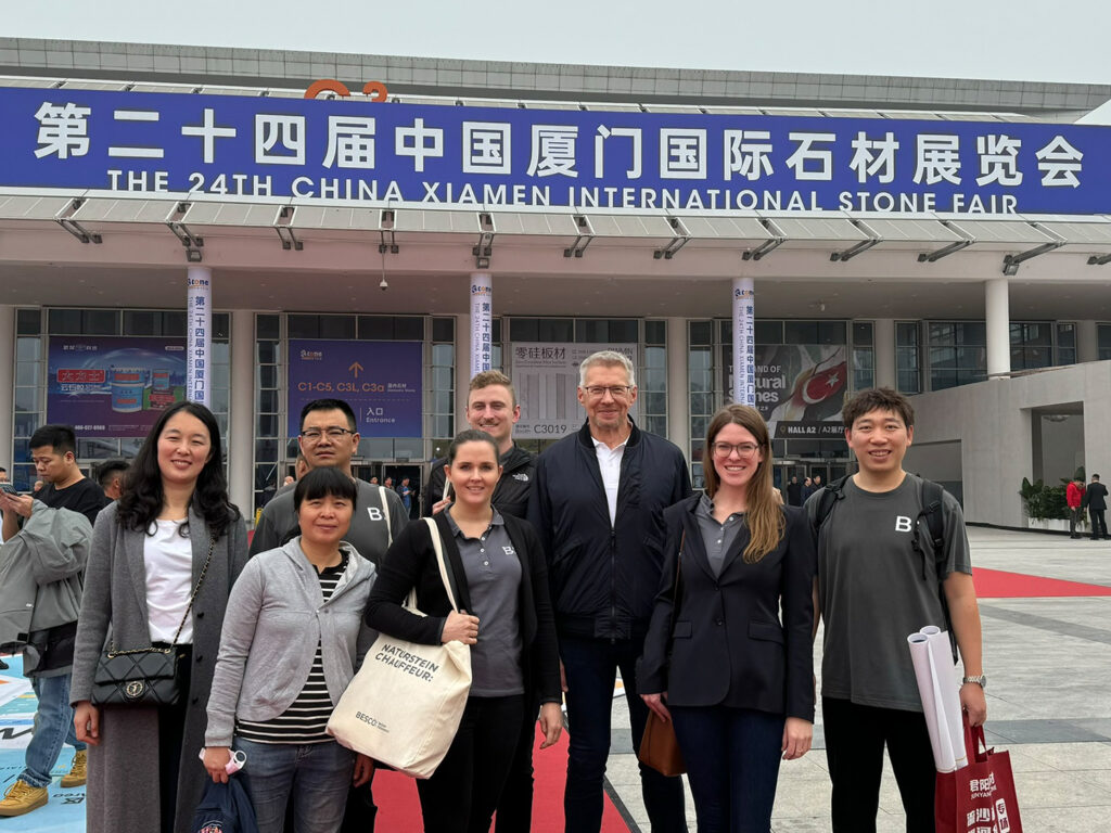 BESCO auf der Xiamen Stone Fair in China